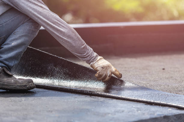 Professional Exterior Waterproofing technician working in Lyons, KS